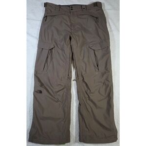 The North Face Men's Hyvent Tan Cargo Snow Pants